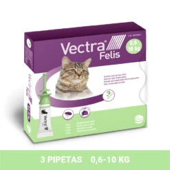Pipetas Felis Solución Spot-On Para Gatos (42,3mg) 24 Pipetas Felis Solución Spot-On Para Gatos (42,3mg) -Animalear Ventas 01 3411112122622 vectra Felis 3p Packaging 63db916c6b963
