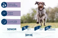 HAPPY DOG Pienso Irlanda Con Salmón Y Conejo -Animalear Ventas 02 FV Senior USP ENGL 600x600 62daafe0f32fc