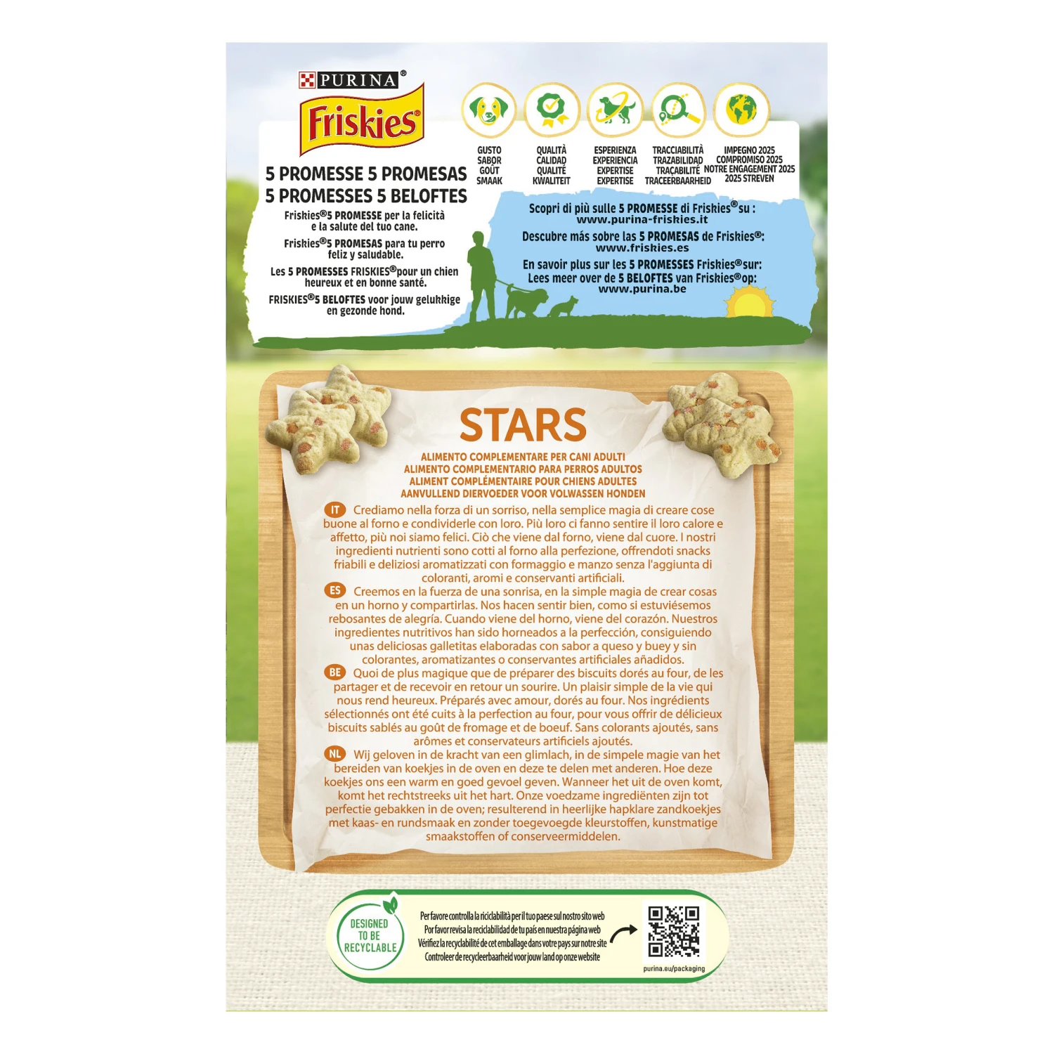 FRISKIES Pack 6 DeliBakie Stars Queso Y Buey 5 FRISKIES Pack 6 DeliBakie Stars Queso Y Buey - Imagen 3