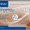 Virbac Pipetas Effipro Solución Spot On Para Perros Para Perros De 40 A 60 Kg (402 Mg)