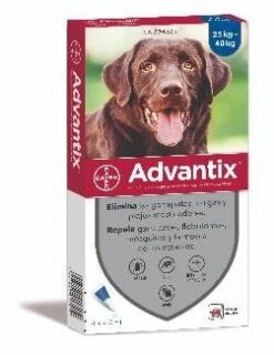 Advantix Pipetas Spot On Para Perro De Más De 25 Kg -Animalear Ventas 117375 advantix antiparasitario perro 25 40kg 1