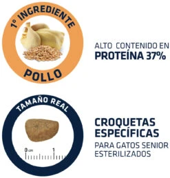 Advance Cat Sterilized Senior +10 -Animalear Ventas 11859 4 4