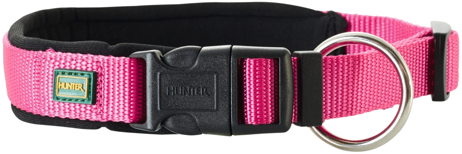 Hunter Collar Neopren Vario Plus De Nylon Para Perros Color Frambuesa Y Negro 3 Hunter Collar Neopren Vario Plus De Nylon Para Perros Color Frambuesa Y Negro