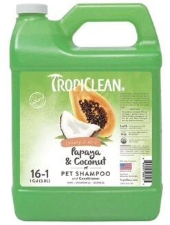 Tropiclean Champú Papaya Y Coco 29 Tropiclean Champú Papaya Y Coco -Animalear Ventas 128657 large 645095060135 1 2