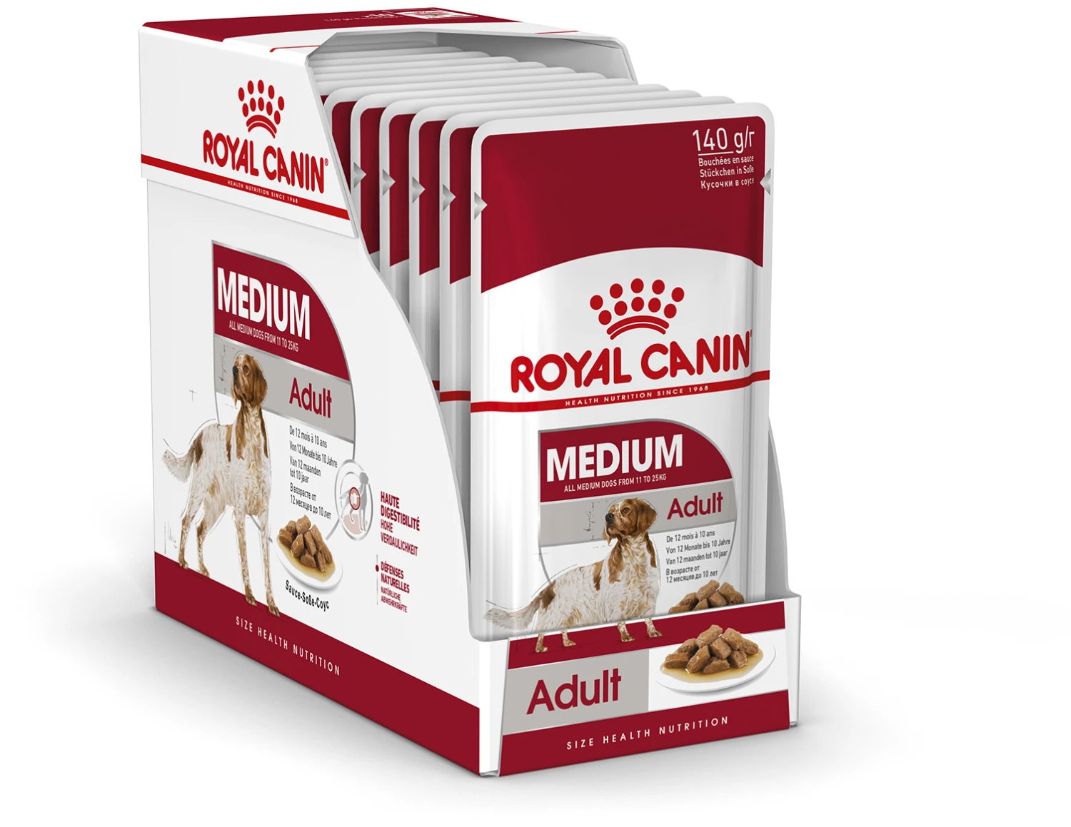 ROYAL CANIN Pack 10 Medium Adult 4 ROYAL CANIN Pack 10 Medium Adult - Imagen 2