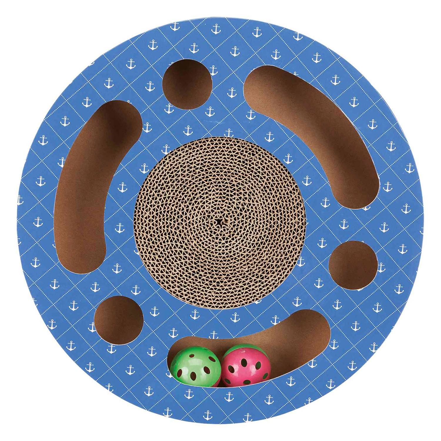 Trixie Tambor Rascador Con Juguetes 4 Trixie Tambor Rascador Con Juguetes - Imagen 2