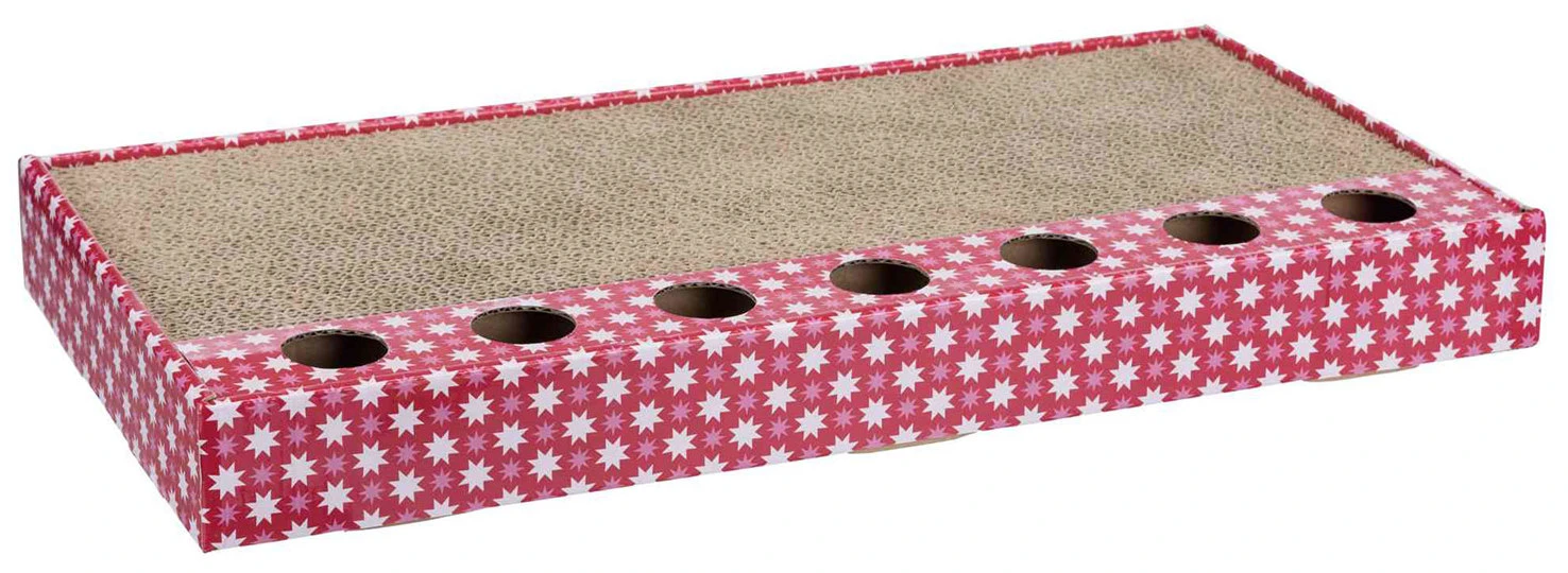 Trixie Rascador De Cartón Con Juguetes 3 Trixie Rascador De Cartón Con Juguetes