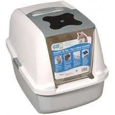 Catit Gatera Con Cubierta Retractil. Gris 11 Catit Gatera Con Cubierta Retractil. Gris - Imagen 9