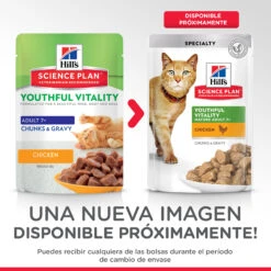 Hill's Pack 12 Science Plan Youthful Vitality Pollo En Pouche 7 Hill's Pack 12 Science Plan Youthful Vitality Pollo En Pouche -Animalear Ventas 188511 3 1