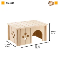 FERPLAST Caseta De Madera Para Roedores SIN 4645 9 FERPLAST Caseta De Madera Para Roedores SIN 4645 -Animalear Ventas 2 0190015800 1800x1800 63ac490940b3a