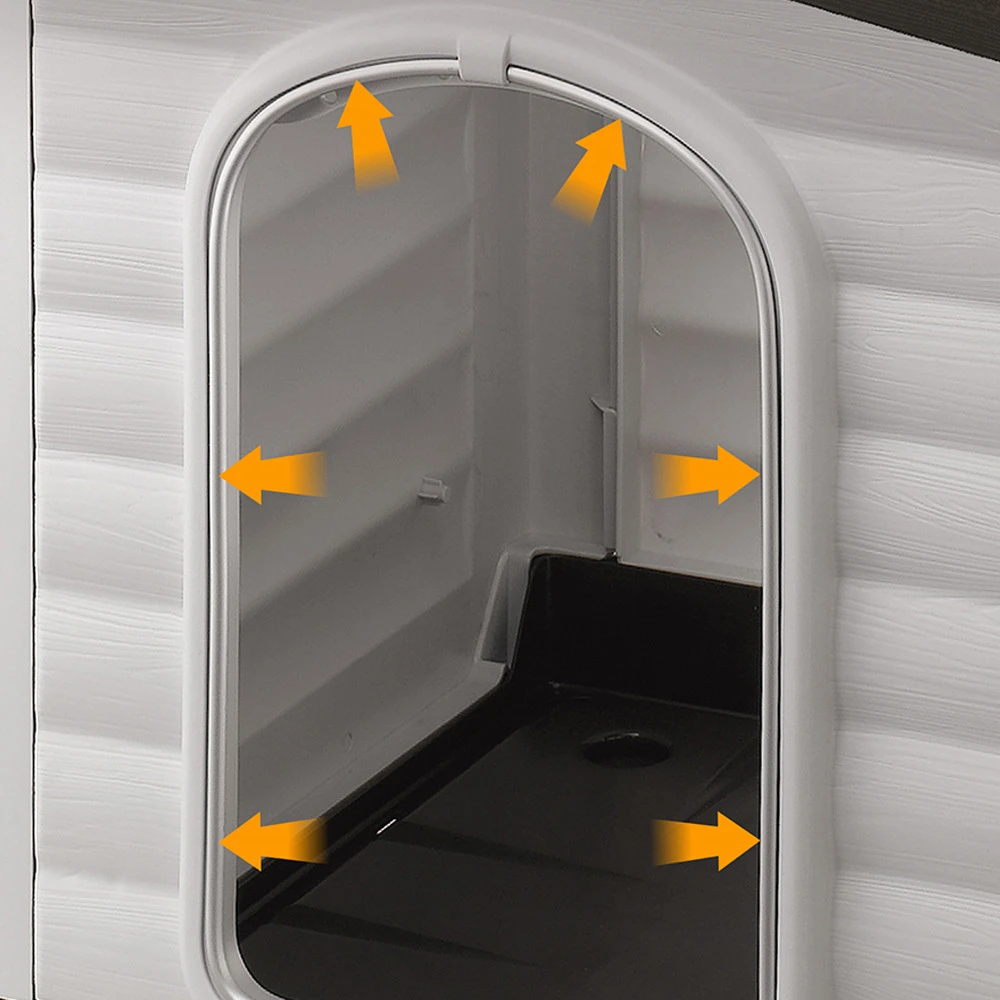 FERPLAST Caseta Para Perro Dogvilla 5 FERPLAST Caseta Para Perro Dogvilla - Imagen 3