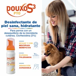 DOUXO S3 PYO Mousse Desinfectante De Piel Sana E Hidratante Del Perro Y Gato -Animalear Ventas 3411113018122 2 DOUXO S3 MOUSSE Hero Image 63bd367596a98
