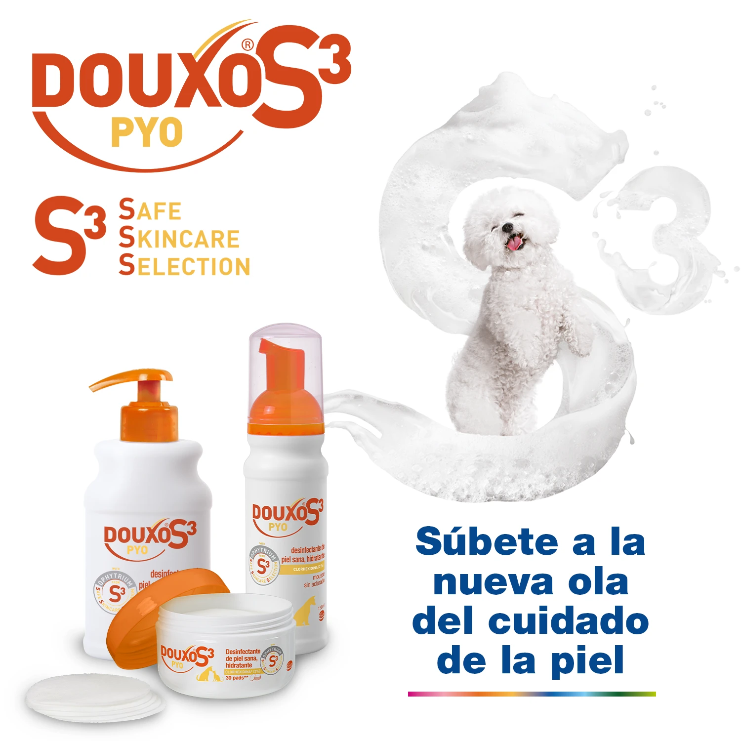 Douxo S3 PYO Champú Desinfectante Hidratante Para Perros Y Gatos 7 Douxo S3 PYO Champú Desinfectante Hidratante Para Perros Y Gatos - Imagen 5