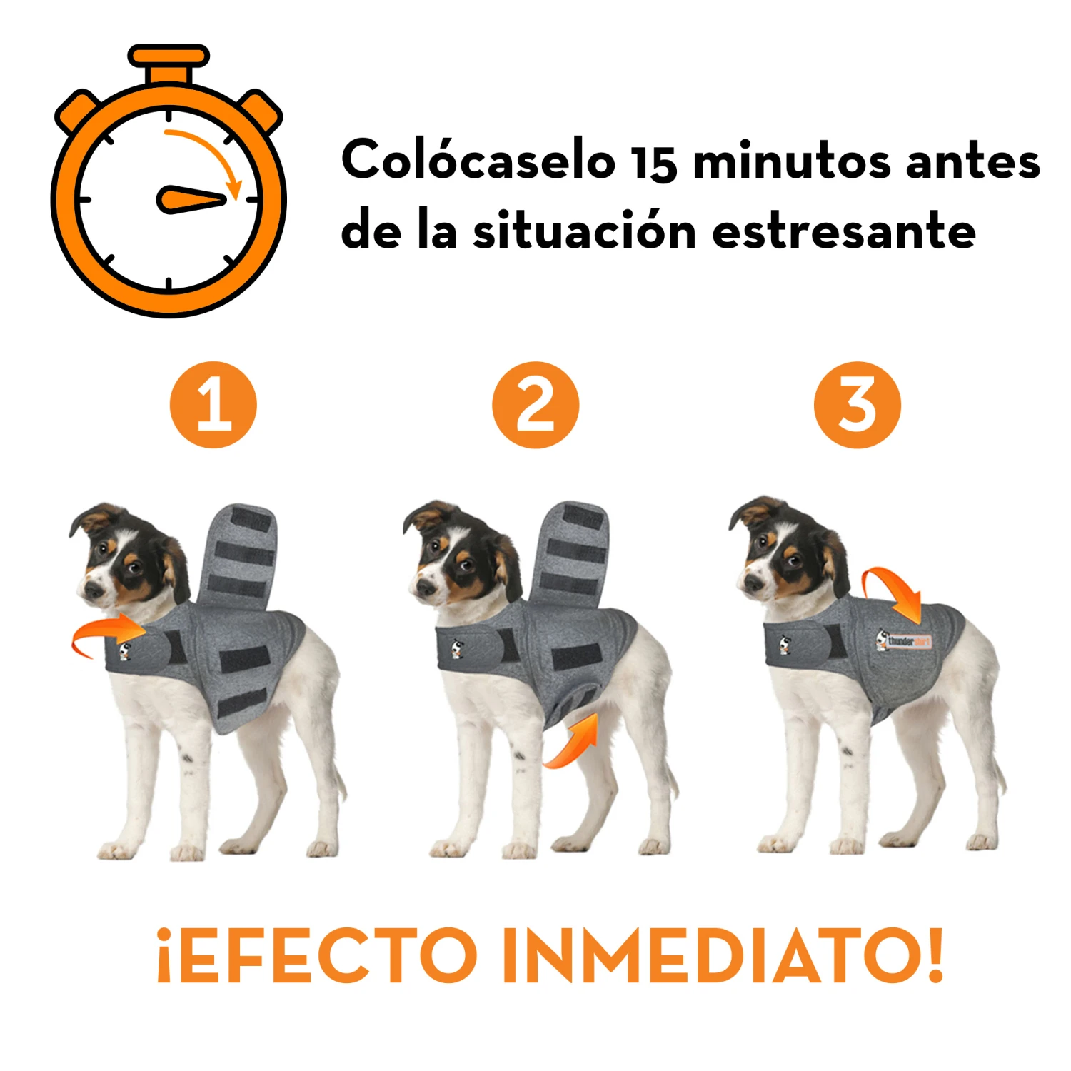Chaleco Antiestrés Para Perro 6 Chaleco Antiestrés Para Perro - Imagen 4