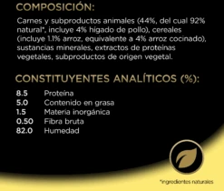 Pack 14 Comida Húmeda Para Perros Senior En Paté Con Pollo Y Arroz Tarrina 15 Pack 14 Comida Húmeda Para Perros Senior En Paté Con Pollo Y Arroz Tarrina -Animalear Ventas 40816 3