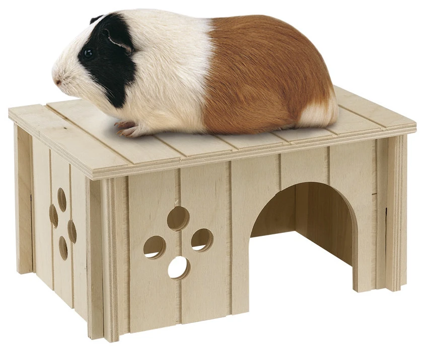 FERPLAST Caseta De Madera Para Roedores SIN 4645 4 FERPLAST Caseta De Madera Para Roedores SIN 4645 - Imagen 2