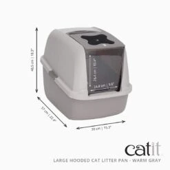 Catit Gatera Con Cubierta Retractil. Gris