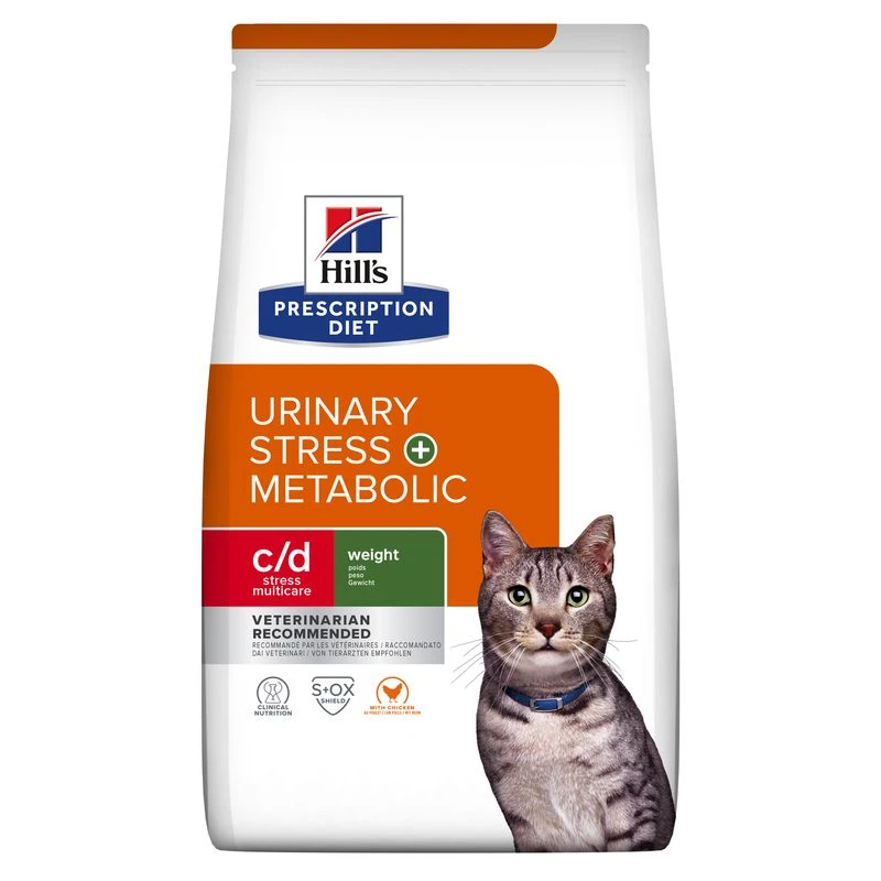 Hill's Pienso Prescription Feline C/d Urinary Stress + Metabolic 3 Hill's Pienso Prescription Feline C/d Urinary Stress + Metabolic
