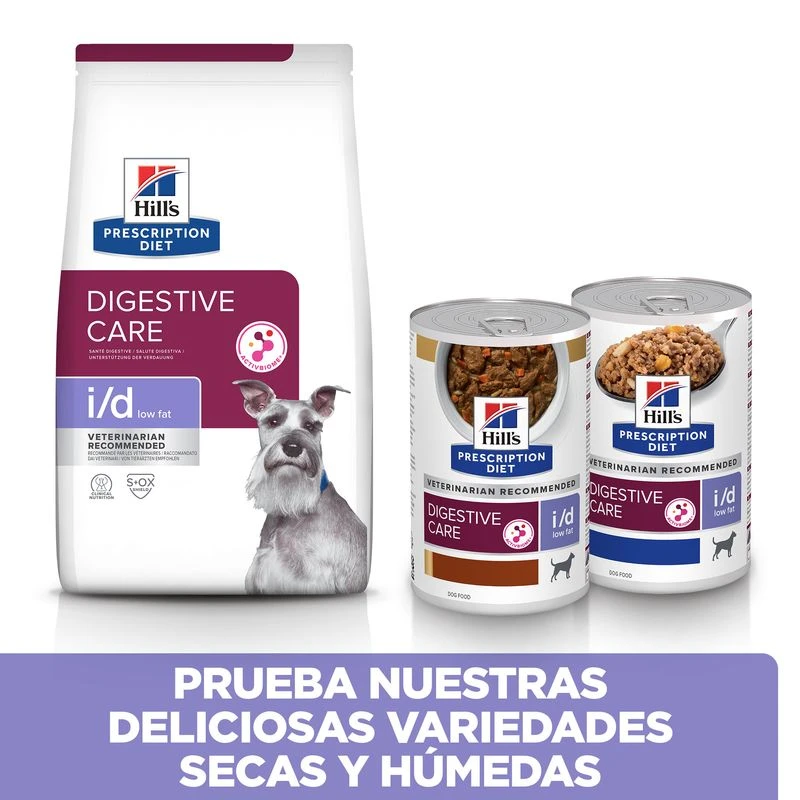 Hill's Prescription Diet Canine I/d Low Fat Pollo Y Verduras 7 Hill's Prescription Diet Canine I/d Low Fat Pollo Y Verduras - Imagen 5