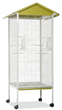 Voltrega Pajarera Gris Y Pistacho 445