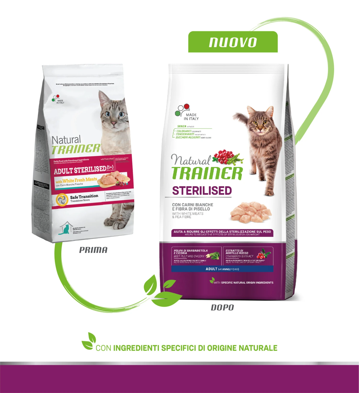 Trainer Natural Adult Sterilised Con Carne Blanca 5 Trainer Natural Adult Sterilised Con Carne Blanca - Imagen 3