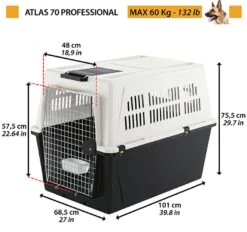 FERPLAST Atlas Transportín Para Perros Medianos Y Grandes -Animalear Ventas 70 62864632d2eb0