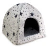 Iglú Con Estrellas Negras Para Perros Y Gatos -Animalear Ventas 8435117869431