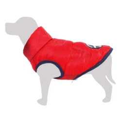 Chaleco Acolchado Reversible Rojo-Negro Canada