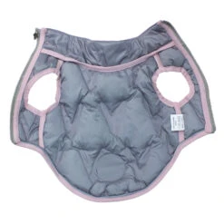 Chaleco Acolchado Reversible Rosa-Gris Claro Feroe -Animalear Ventas 8435117872509 4