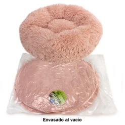 Cama Redonda Suave Rosa -Animalear Ventas 8435117892569 4