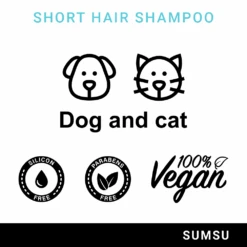 Champú Pelo Corto 10 Champú Pelo Corto -Animalear Ventas 8435431592015 short hair shampoo info1 62137bf403658