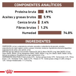 ROYAL CANIN Comida Húmeda Gastro Intestinal Canine 15 ROYAL CANIN Comida Húmeda Gastro Intestinal Canine -Animalear Ventas COMPOSICION 62fcc278e623f