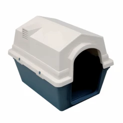 Caseta Para Perro Exterior De Plastico 69x56x52 Cm