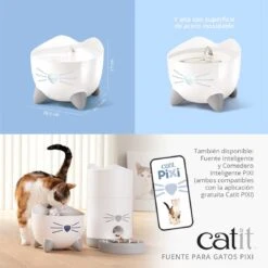 Catit Pixi Fuente Blanca -Animalear Ventas Catit PIXI Fountain Panel 6 ES 62cc09921e1be