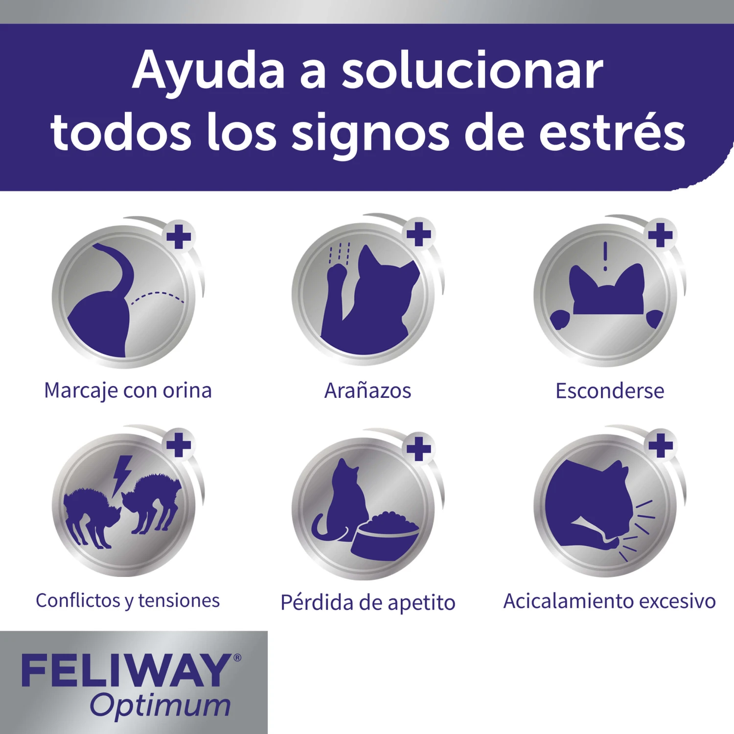 Feliway Optimum Antiestrés Para Gatos Difusor + Recambio 48ml 4 Feliway Optimum Antiestrés Para Gatos Difusor + Recambio 48ml - Imagen 2