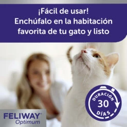 Feliway Optimum Antiestrés Para Gatos Difusor + Recambio 48ml 14 Feliway Optimum Antiestrés Para Gatos Difusor + Recambio 48ml -Animalear Ventas FELIWAY Optimum Carousel 5 63ebb89b2f4f6