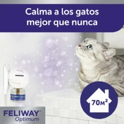 Feliway Optimum Antiestrés Para Gatos Recambio 48ml -Animalear Ventas FELIWAY Optimum refill Carousel 3 645cc3ba19fdb
