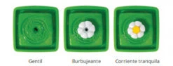Catit Bebedero Fuente Flower Mini -Animalear Ventas Flujos diferentes 1 6376648a12f47