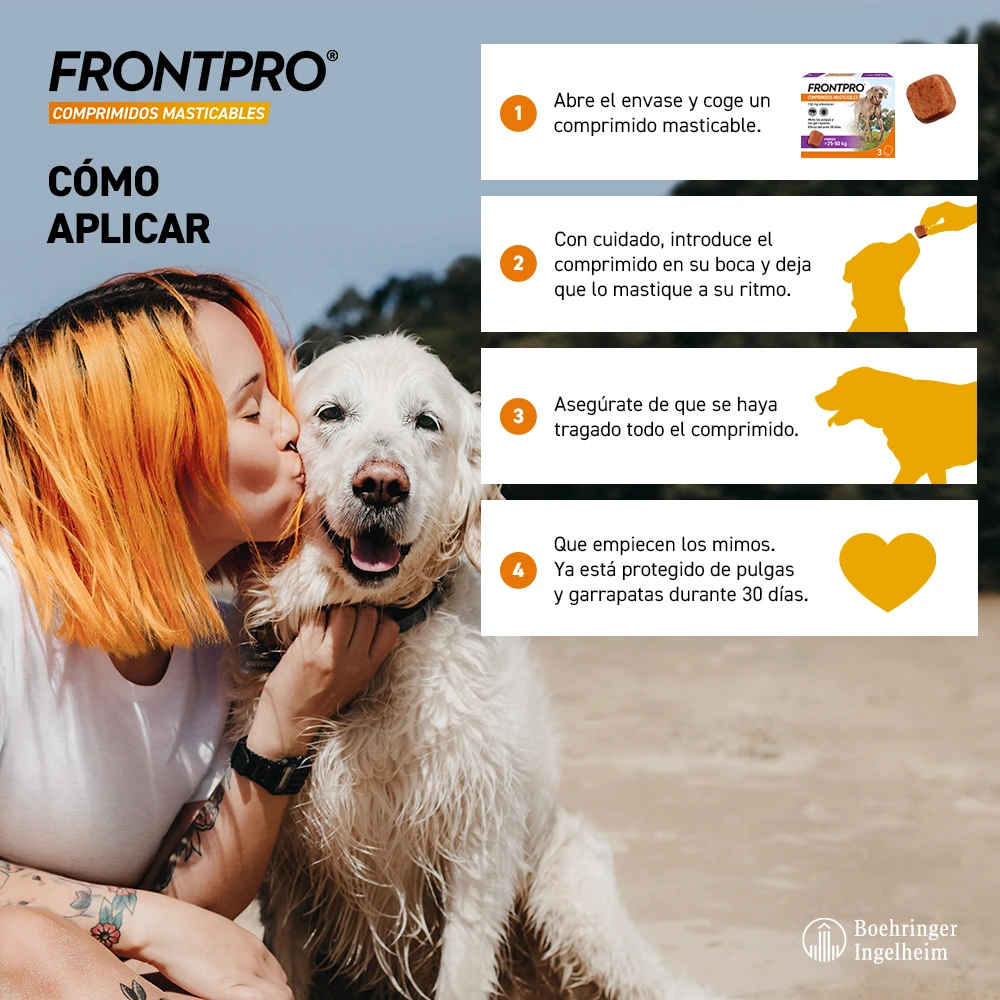 Comprimidos Masticables Antisitarios Perros De 4 A 10 Kg (28 Mg) 11 Comprimidos Masticables Antisitarios Perros De 4 A 10 Kg (28 Mg) - Imagen 9