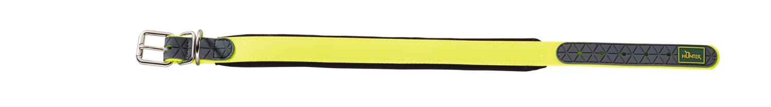 Hunter Collar Convenience Para Perros Color Amarillo Neón 4 Hunter Collar Convenience Para Perros Color Amarillo Neón - Imagen 2