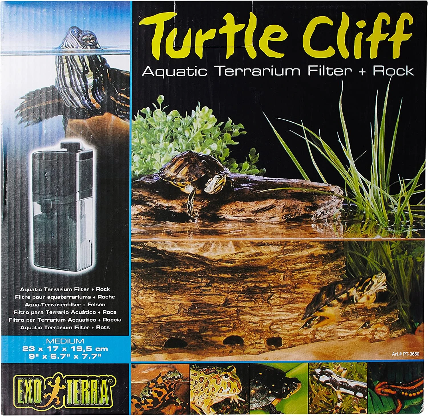 EXO TERRA Filtro Y Roca Para Tortuga Turtle Cliff Adaptador Corriente 7 EXO TERRA Filtro Y Roca Para Tortuga Turtle Cliff Adaptador Corriente - Imagen 5