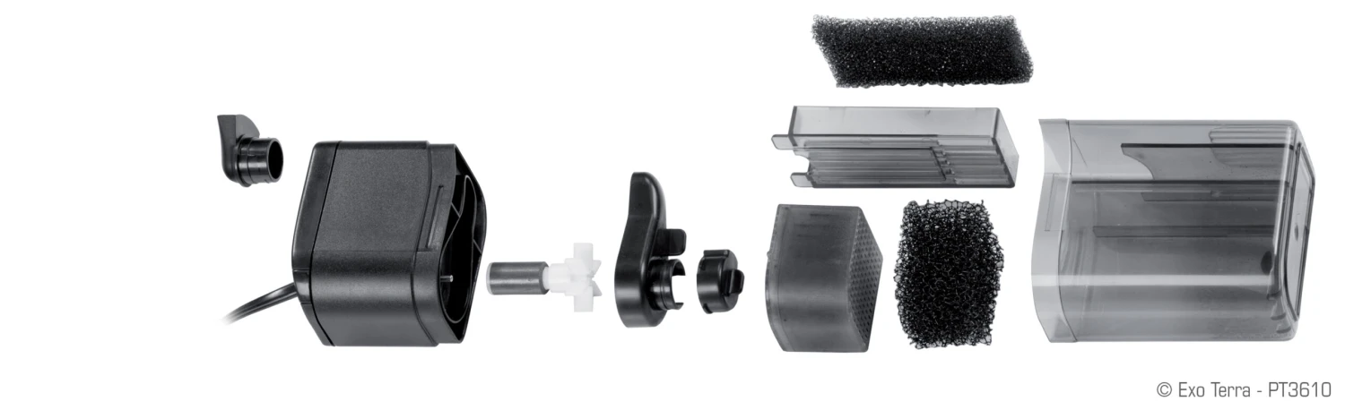 EXO TERRA Filtro Para Terrario Repti Clear 4 EXO TERRA Filtro Para Terrario Repti Clear - Imagen 2