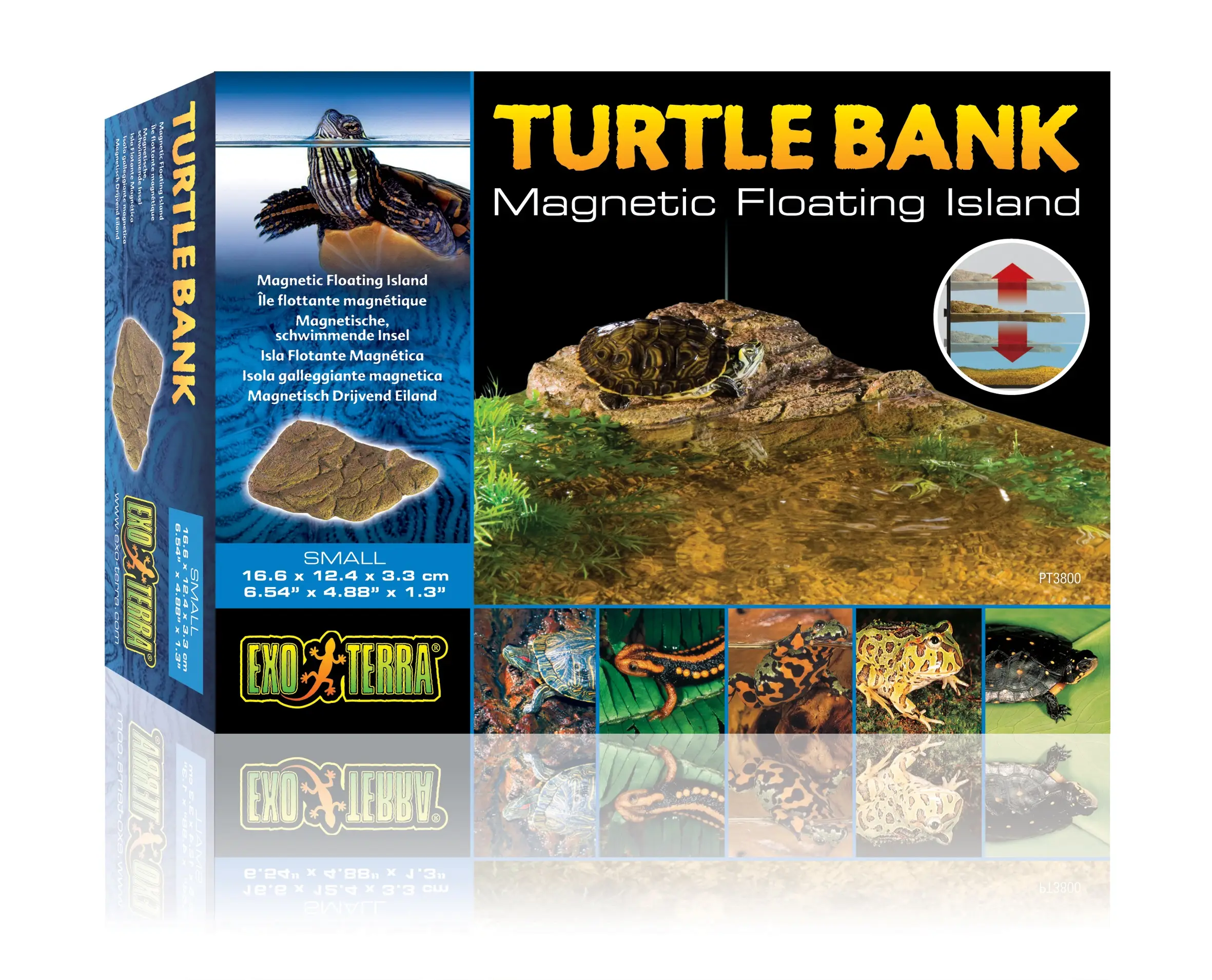 EXO TERRA Isla Flotante Magnética Para Tortugas Turtle Bank 5 EXO TERRA Isla Flotante Magnética Para Tortugas Turtle Bank - Imagen 3