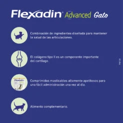 Vetoquinol Flexadin Advanced Gato -Animalear Ventas PW126 CarruselFlexadinAdvancedGato 3 638490a3cf7a5