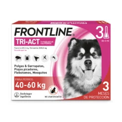 Frontline Pipetas Tri-Act Solución Spot-On Para Perros De 40-60 Kg