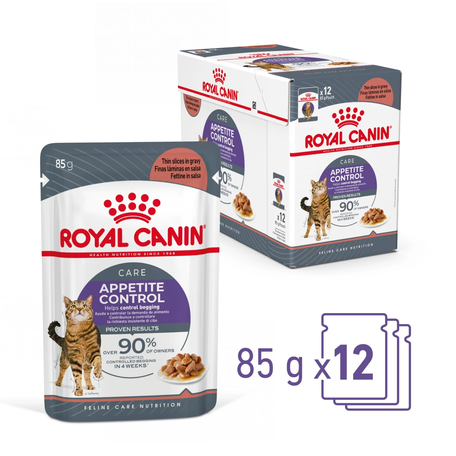 ROYAL CANIN Pack 12 Appetite Control Salsa 6 ROYAL CANIN Pack 12 Appetite Control Salsa - Imagen 4
