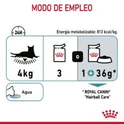 ROYAL CANIN Pack 12 Hairball Care Salsa -Animalear Ventas RC FCN HairballCarePouchJelly CV 6 es ES 65080e908ca35