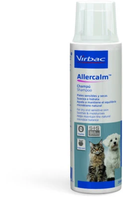 Virbac Allercalm Champú Para Pieles Sensibles Y Secas En Perros Y Gatos