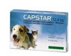 Capstar Comprimidos Para Gatos Y Perros Pequeños (11,4 Mg)