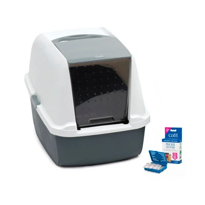 Catit Arenero Para Gatos Magic Blue Mediano 3 Catit Arenero Para Gatos Magic Blue Mediano